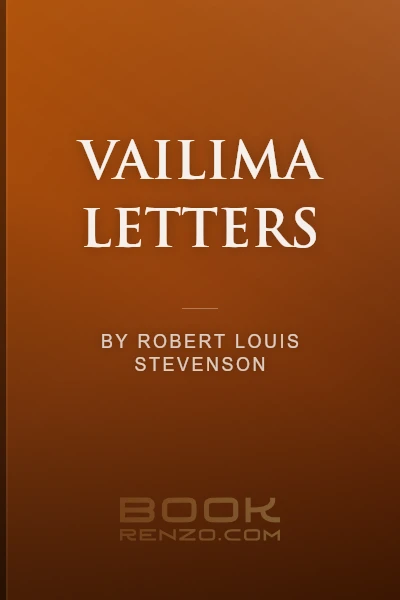Vailima Letters by Robert Louis Stevenson