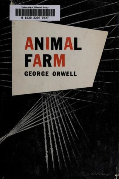 Animal Farm by George Orwell — classic allegorical novella book cover