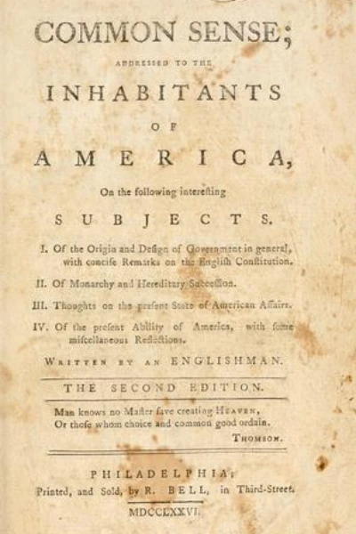 Common Sense by Thomas Paine - book cover