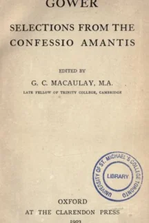 Confessio Amantis by John Gower - book cover