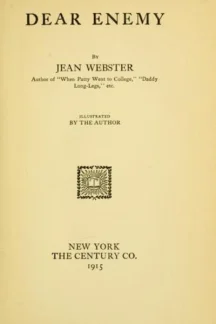 Dear Enemy by Jean Webster - book cover