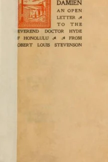 Father Damien by Robert Louis Stevenson - book cover