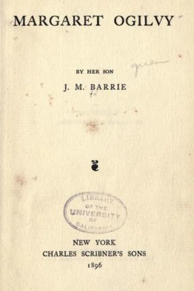 Margaret Ogilvy by J. M. Barrie - book cover