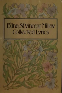 Poems by Edna St. Vincent Millay - book cover