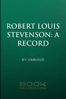 Robert Louis Stevenson: A Record by Various - book cover