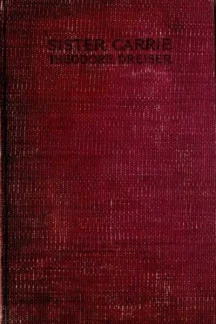 Sister Carrie by Theodore Dreiser - book cover