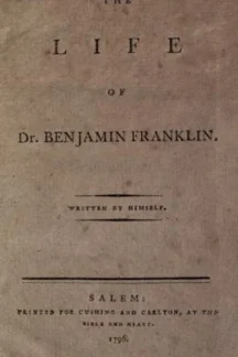 The Autobiography of Benjamin Franklin by Benjamin Franklin - book cover