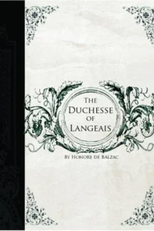 The Duchesse of Langeais by Honoré de Balzac - book cover