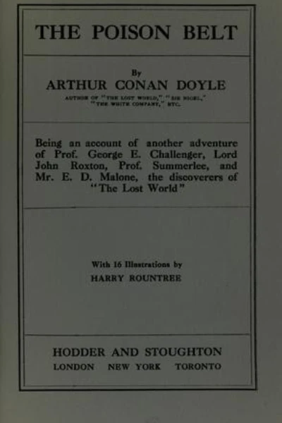 The Poison Belt by Arthur Conan Doyle - book cover