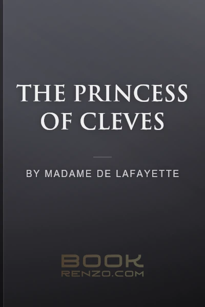 The Princess of Cleves by Madame de Lafayette - book cover