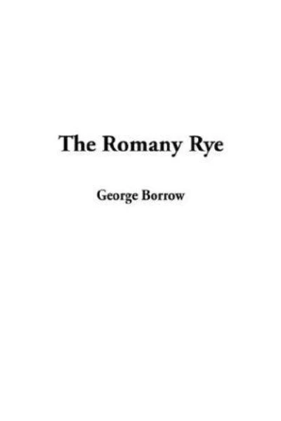 The Romany Rye by George Borrow - book cover