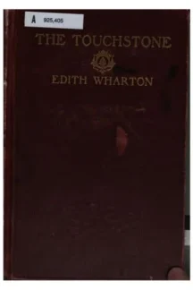 The Touchstone by Edith Wharton - book cover