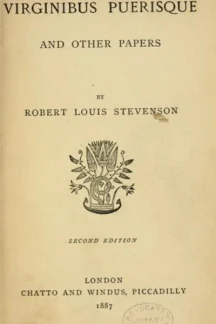 Virginibus Puerisque, and Other Papers by Robert Louis Stevenson - book cover